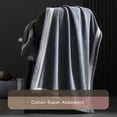 thumbnail image 1 of Fiudx Juego de Toallas de Baño, Material Suave y Absorbente, Dobladillo Doble Duradero, Ideal para La Ducha o La Playa, Elegante Decoración Del Hogar, Fácil de Limpiar y Lavable, Tamaño 55 X 27 Pulga, 1 of 6