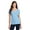 Light Blue, variant on Port & Company Ladies Fan Favorite V-Neck Tee M Athletic Heather