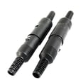 thumbnail image 1 of Unique Bargains 2Pairs Black Plastic Housing DIN 6-Pin Female Male Socket Audio Connector, 1 of 2