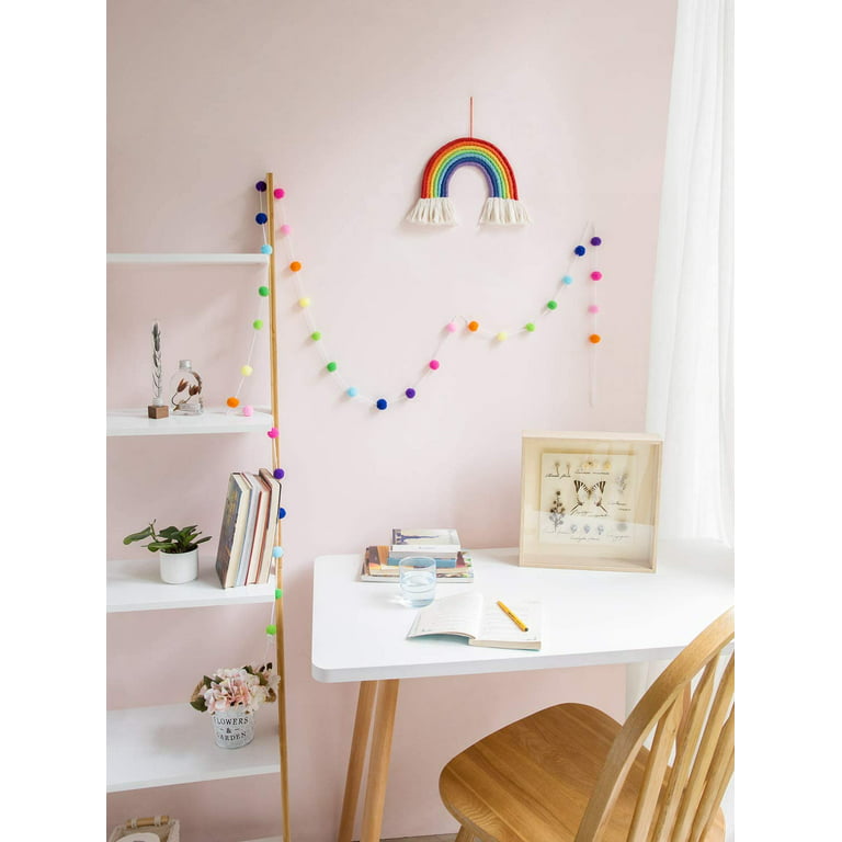 Rainbow Color Tassel Garland by Cottonwood Home Etc, Inc