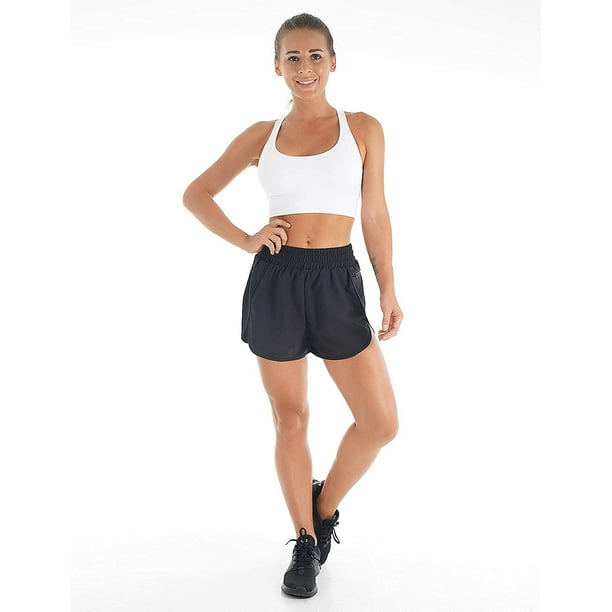 Women's Running Shorts with Pockets High Waisted Athletic Workout