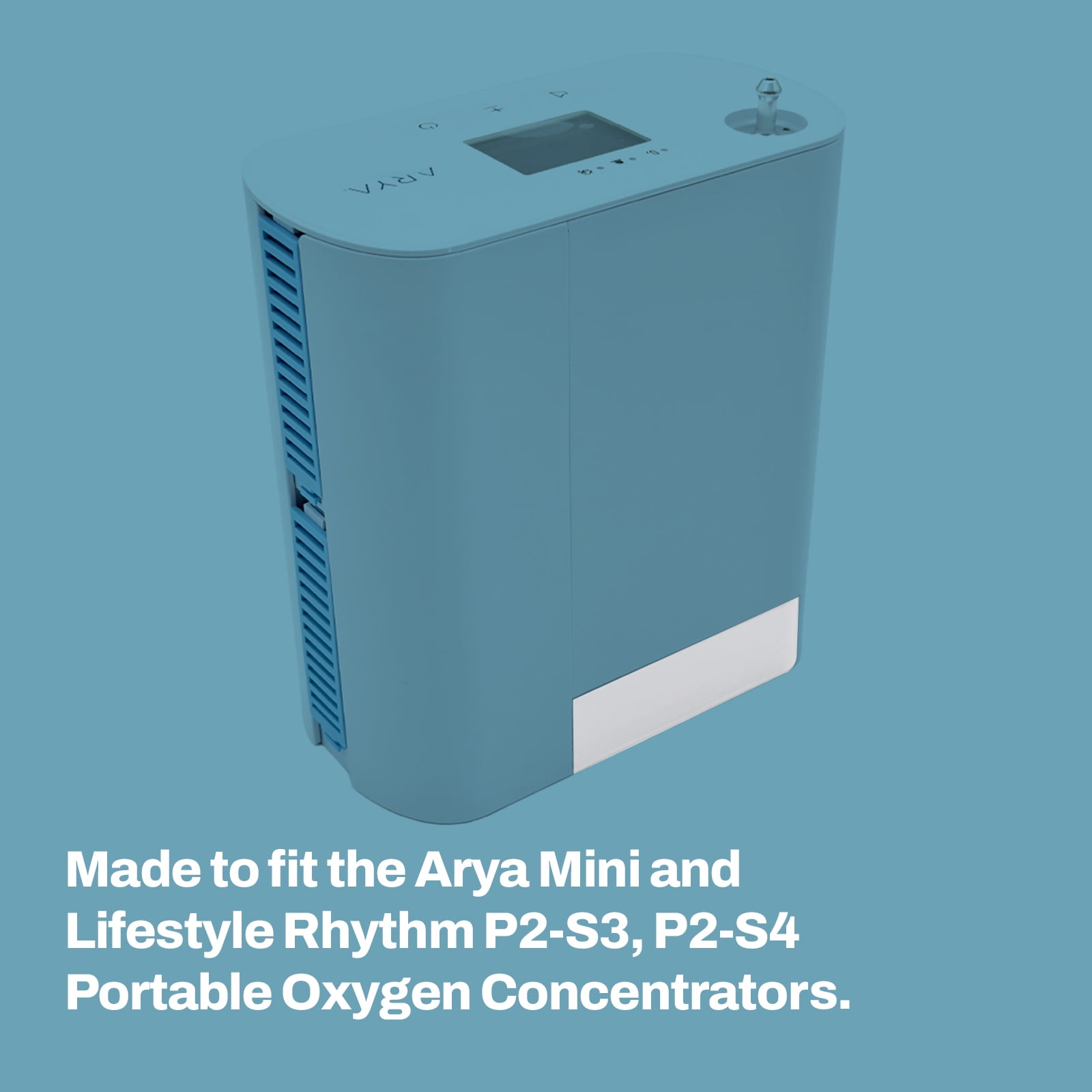 Single Battery for Arya Mini and Lifestyle Rhythm P2-S3, P2-S4 Portable Oxygen Concentrator | Versatile and Reliable, Lightweight Fit