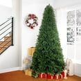 thumbnail image 4 of Naomi Home 7.5ft Traditional Pre-Lit Artificial Christmas Tree with 1746 Branch Tips, 550 Warm White Lights, and Metal Stand – Realistic Fir Christmas Tree with Lights, 4 of 10