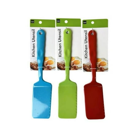 

Kole Imports GE706-18 Melamine Cooking Turner Assorted Color - Pack of 18