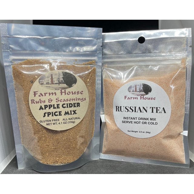 Russian Tea, Apple Cider Spice Mix, mulling spice mix. Teas. Hot or