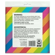 Way To Celebrate Rectangular Plastic Table Cover, 54 x 84 in, Multicolor Rainbow Striped, 1 Count