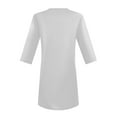 thumbnail image 6 of Endives Women's Long Sleeve T-shirt Tunics Summer V Neck Tshirts With Pockets Long Blouses Casual T shirt, 6 of 7