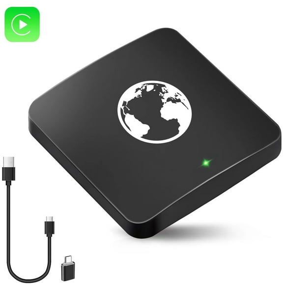 Wireless CarPlay Adapter 2023, Hieha Wireless Apple CarPlay Dongle & 5.8GHz WiFi & 5G WiFi for OEM Factory Wired CarPlay Cars