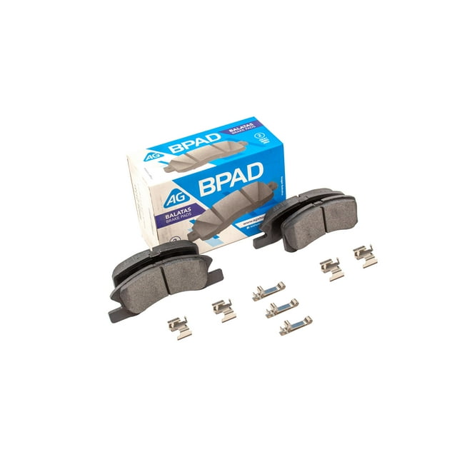 Balatas AG para Auto Delanteras para Mitsubishi Mirage 2014 a 2023 2 Piezas Nuevas
