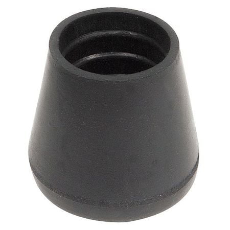 CTB 20B Protective Leg Tip, 1in., Black, PK25