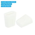thumbnail image 3 of Uxcell Kitchen Sink Rack Feet, 20 Pack Rubber Rack Bottom Protective Replacement Feet Wire Bumpers Protector, White, 3 of 6