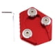 thumbnail image 4 of Soporte de pie de extensión para moto scooter Baoblaze rojo Placa de almohadilla de extensión de Kickstand, 4 of 7
