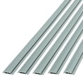 thumbnail image 1 of FASÃDE 47 in. Decorative Vinyl Divider Trim Argent Silver (5 Pack), 1 of 2