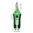 thumbnail image 3 of TACILIP Gardening, Garden Pruning Shears Stainless Steel Blades Handheld Pruners Save Effort Easy To Work Pulley Lever -pruners Bypass Pruning Shears for Your Garden, Birthday Gifts, 3 of 6