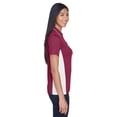 thumbnail image 4 of UltraClub Ladies' Cool & Dry Sport Two-Tone Polo - 8406L, 4 of 4