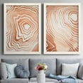 thumbnail image 7 of Wood Grain Suminagashi I - Premium Framed Canvas 2 Piece Set - Ready to Hang, 7 of 7