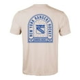 thumbnail image 3 of Men's Levelwear Khaki New York Rangers Richmond Stained Glass T-Shirt, 3 of 3