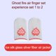 thumbnail image 3 of Sensitive Gaming Finger Sleeve Ultra-thin Touch Screen Finger Cots For Gamer Gaming Fingertip Gloves Luminous Accessories New, 3 of 11