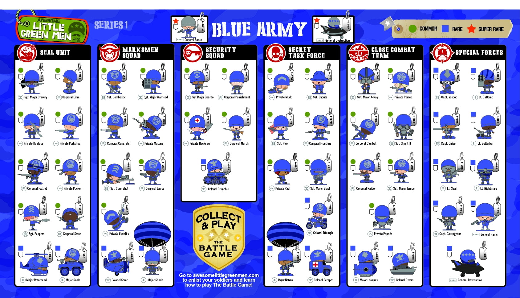 Awesome Little Green Men Blind Bags Series 1