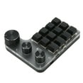 thumbnail image 1 of Programmable Macro Keyboard, Mini  USB Connection 12 Keys Plug And Play Macro Mechanical Gaming Keypad Portable  For Music For Gaming, 1 of 8