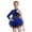 Royal Blue, variant on IEFIEL Girls Sequins Ballet Dance Tulle Dress Gymnastics Figure Skating Dancewear Jazz Dance Leotard Dress Purple 16
