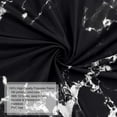 thumbnail image 3 of FRAMICS 16-Piece Black Marble Shower Curtain Sets with Rugs, Modern Abstract Bathroom Sets, Waterproof Fabric Bathroom Curtain Decor with Hooks, 3 of 11