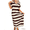A148 Beige-Striped Dress for Women, variant on Mifsaly Maxi Striped Dress for Women V-Neck Short Sleeve Casual Summer Dresses Comfortable Everyday Loose Fit Sundresses XXXXXL