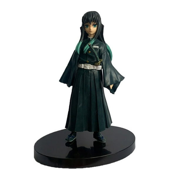 Figura DE ACCIÓN DE Kimetsu no Yaiba, Kochou Shinobu, Kanroji Mitsuri, Kamado, Nezuko, Demon Slayer, 24cm Gong Bohan LED
