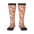thumbnail image 1 of Fotbe Dragonfly Mushroom Calcetas Divertidas Estampadas para Hombre y Mujer, Calcetas de Algodón hasta la Rodilla para Caminar, Correr, Enfermería y Embarazo, 1 of 6