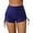 Navy blue, variant on Attraco Women Swim Shorts High Waisted Swimsuit Shorts Swim Bottom Board Shorts