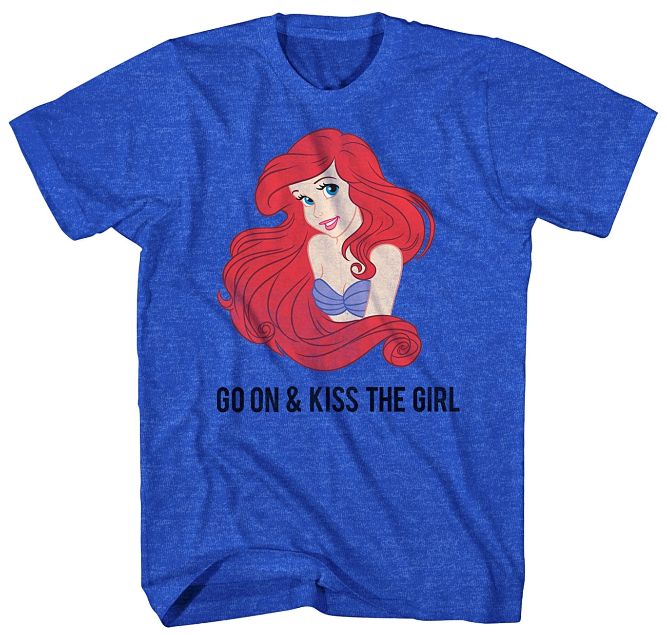 Have A Date With A Mermaid Dark Heather Adult T-Shirt 