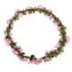 thumbnail image 3 of Boda Del Partido Del Estilo De La Flor Del Boho Corona De Pelo Nupcial Decoración Cabeza Venda Rosa BLESIY venda de la flor, 3 of 8