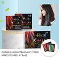 thumbnail image 4 of Jumpingount Tinte temporal para el cabello, tiza para teñir el cabello, tinte DIY para Cosplay, actuación, peluquería, belleza, barbería Cuidado del cabello 6 colores Jumpingount CE014595-01, 4 of 6