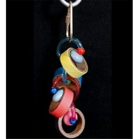 UPC: 0644472011135 | Ae Cage Company Happy Beaks Keet Rings Bird Toy – 1 Count