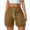 Brown, variant on RYRJJ Sweat Shorts Women Comfy Trendy Casual Summer Drawstring Cotton Lounge Shorts Athletic Running Short(Army Green,S)