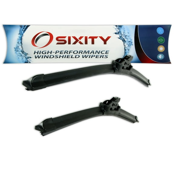 Sixity Auto XTS Frameless Front Windshield Wiper Blades compatible with Eagle Summit