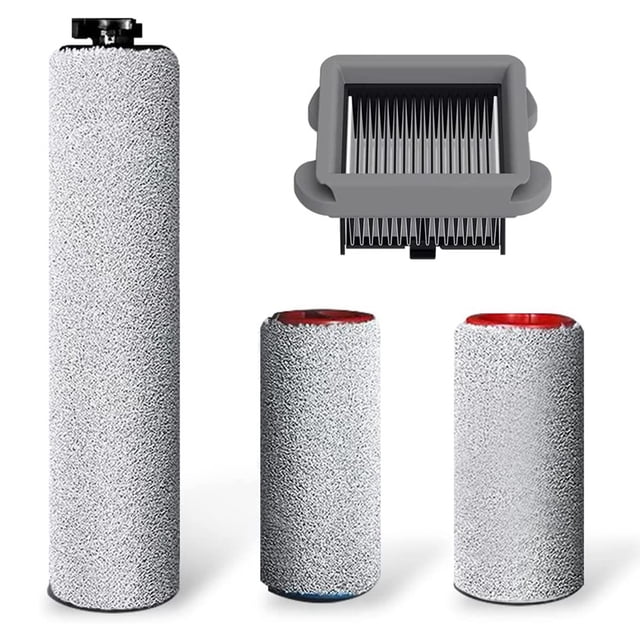 Brosse de Remplacement Rouleau et Filtre d'Aspirateur pour Aspirateur Sans Fil Intelligent Sec et Humide
