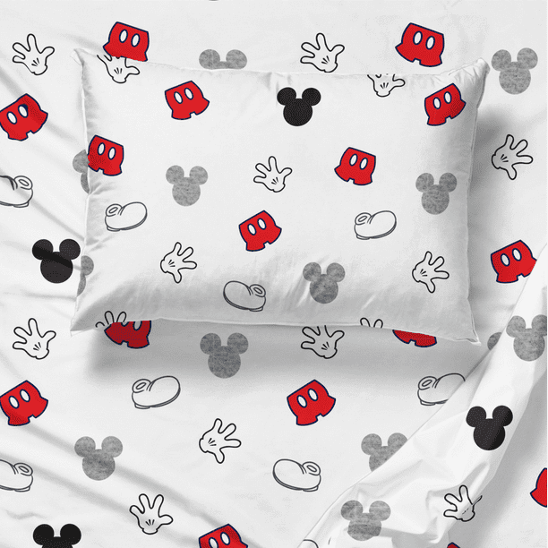 Saturday Park Mickey Mouse Sheet Set, Full