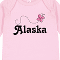 thumbnail image 4 of Inktastic Alaska Butterfly Girls Long Sleeve Baby Bodysuit, 4 of 5