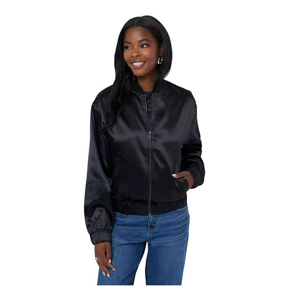 Edited by Remi Bader Women's Bomber Jacket in Black Size XS