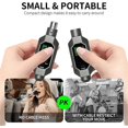 thumbnail image 2 of UHF Wireless Microphone Converter XLR Transmitter and Receiver Microphone System for Dynamic Microphone, 2 of 5