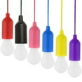 thumbnail image 1 of Lámpara Led Portátil De 6 Piezas Para Senderismo, Pesca, Escritorio, Tienda De Campaña, Lámpara De Jardín, Lámpara Con Pilas matsuzay HA028785-00, 1 of 6