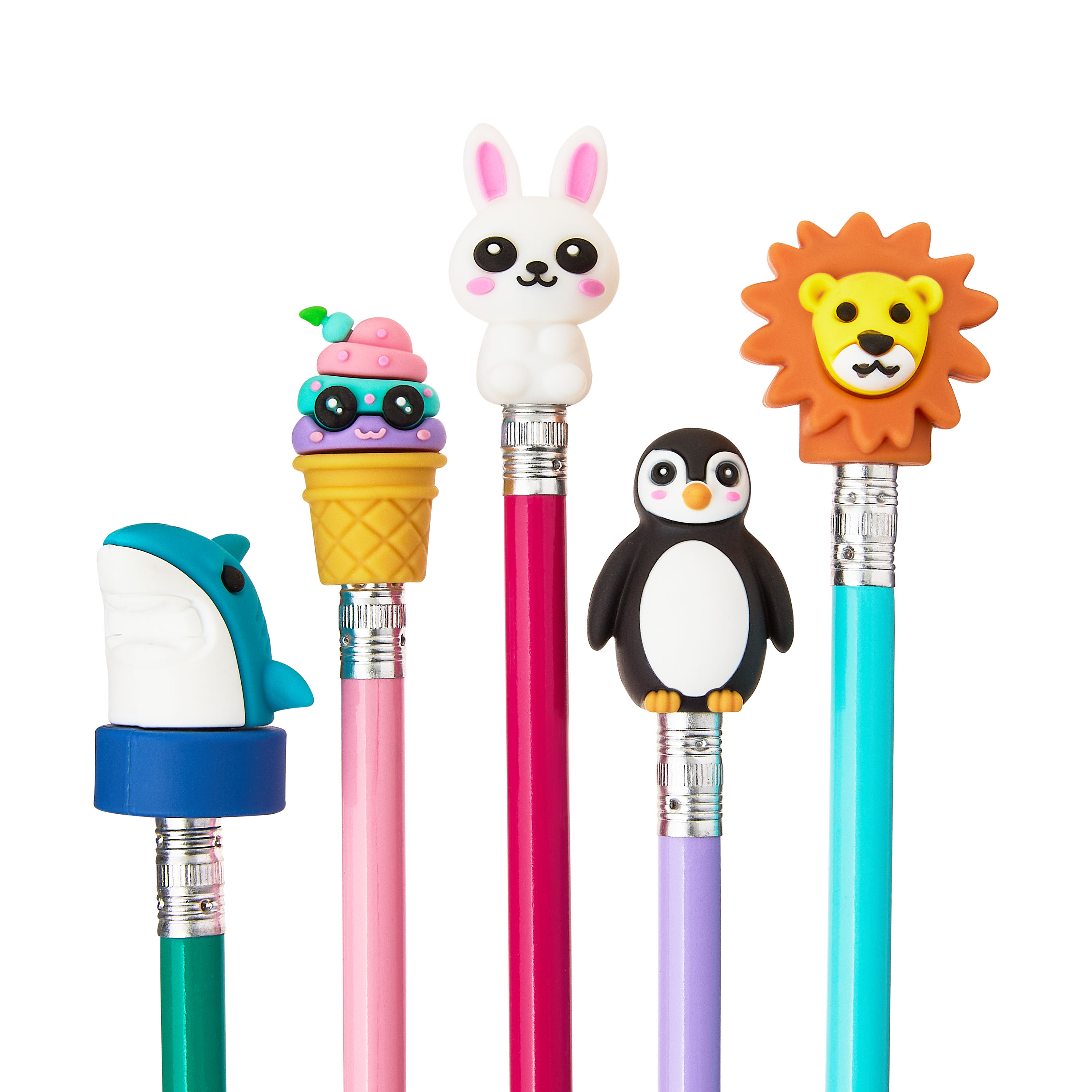Cubiertas para lápices Pen+Gear, recompensa para maestros, diseños surtidos, 25 piezas 5