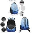 thumbnail image 3 of Jeiento Cute Axolotl Backpack for Girls 8-10 Elementary School 17 inch Lightweight Bookbag with Lunchbox Water Bottle Sleeve Pencil Case Keychain Set of 5 Suitable for 3rd-5th Grade, 3 of 7