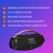 JBL Boombox 4 - Most powerful JBL portable waterproof speaker with massive JBL Pro Sound - Blue