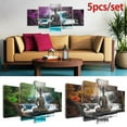 thumbnail image 7 of 5Pcs Canvas Modern Picture Wall Art Decor Home Buddha Zen Landscape Painting Unframed, 7 of 7