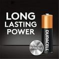 thumbnail image 2 of Duracell CopperTop - AA Alkaline Batteries, Long Lasting Power, 16 Pack, 2 of 4