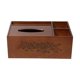 thumbnail image 2 of Caja de Pañuelos de Madera Perfecl Soporte para Pañuelos Organizador para Oficina Estilo 3, 2 of 8
