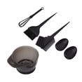 thumbnail image 5 of YAHHU 6-Piece Hair Coloring Dyeing Kit, Professional Salon & At-Home DIY Tool Set with Brush, Comb, Mixing Bowl & Ear Covers, Black (8.66 inches / 22 cm), 5 of 9