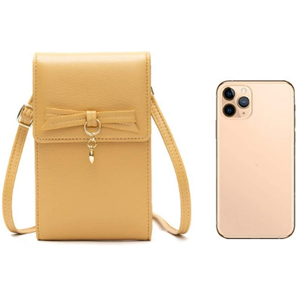 Small Crossbody Bags for Women Cell Phone Purses Leather Shoulder Bag Crossbody Purses Travel Phone Bag Wallet Walmart
